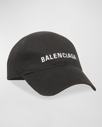 Shop Balenciaga Cap In 1077 Black/white
