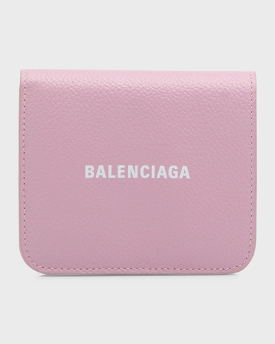 Balenciaga Cash Flap Coin And Card Holder In 6990 Powder Pink/ | ModeSens