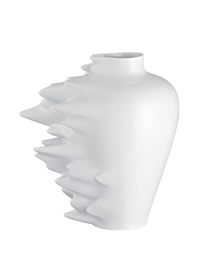 Shop Rosenthal Fast Porcelain Vase In White