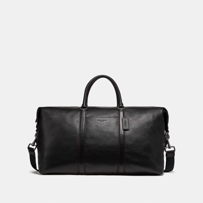 Shop Coach Outlet Trekker Bag 52 In Black