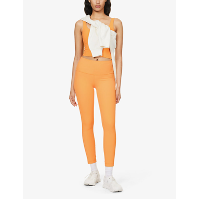 Lululemon Womens Mango Dream Align High-rise Stretch-jersey Leggings In Mango Dream