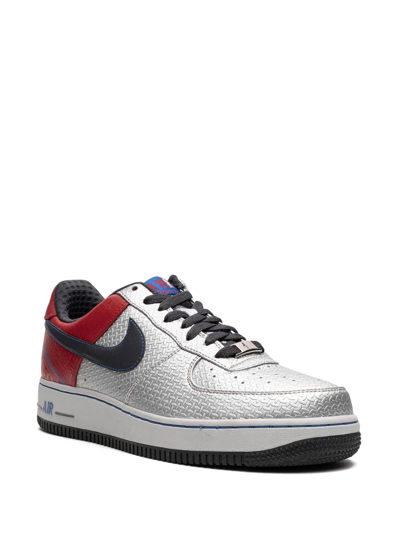 Shop Nike Air Force 1 Prm '07 (jones) Sneakers In Silver