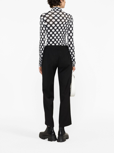 Pre-owned Dior 2010  Cropped Tailored Trousers In Black