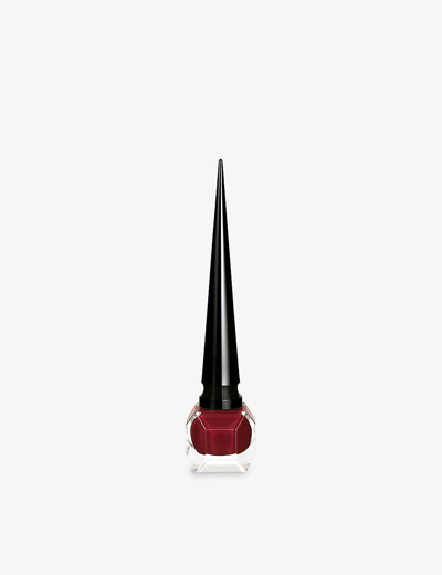 Christian Louboutin Very Prive Red Lalaque Le Vernis Brillant Nail Colour 6ml In Very Prive Red