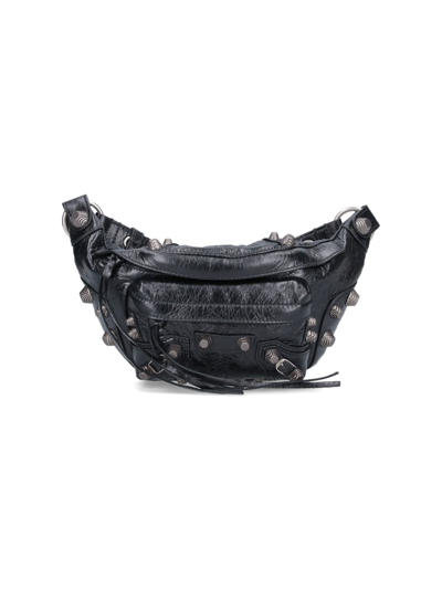 Shop Balenciaga "le Cagole" Belt Bag In Black  