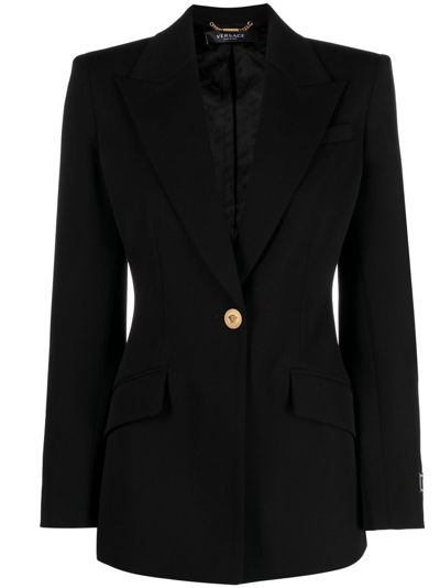 Shop Versace Informal Jacket In Black  