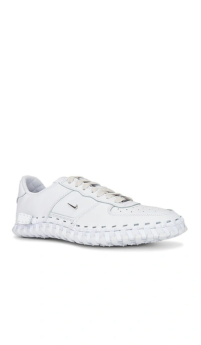 Shop Nike X Jacquemus J Force 1 Lx Sneaker In White  Metallic Silver  & Phantom
