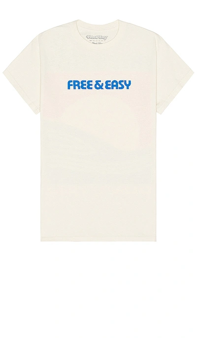 Shop Free And Easy Shores Tee In Sand