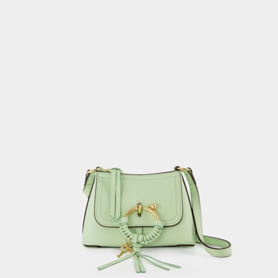 Shop See By Chloé Shoulder Bag - Leather - Pastel Green