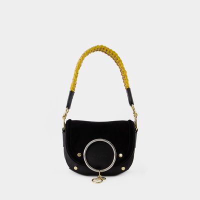 Shop See By Chloé Mara Shoulder Bag- See By Chloã© - Leather - Black