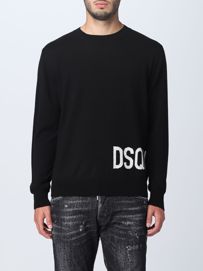 Shop Dsquared2 Wool Sweater In Black