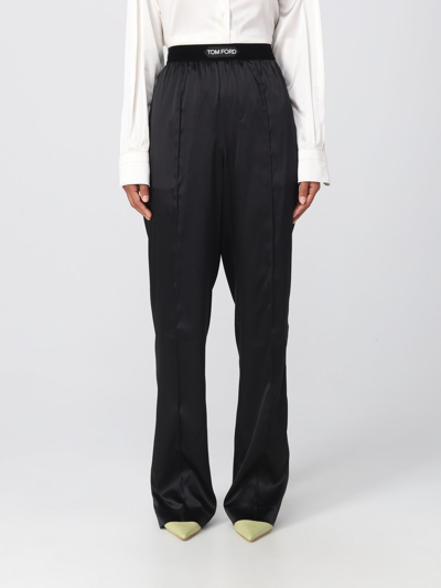 Shop Tom Ford Pants  Woman Color Black