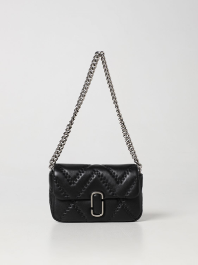 Shop Marc Jacobs Bag In Quilted Nappa In Black