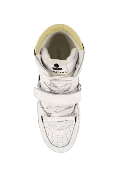 Shop Isabel Marant 'alsee' Sneakers In White
