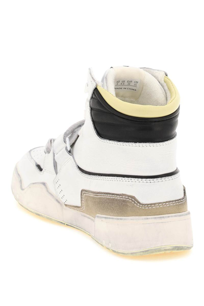 Shop Isabel Marant 'alsee' Sneakers In White