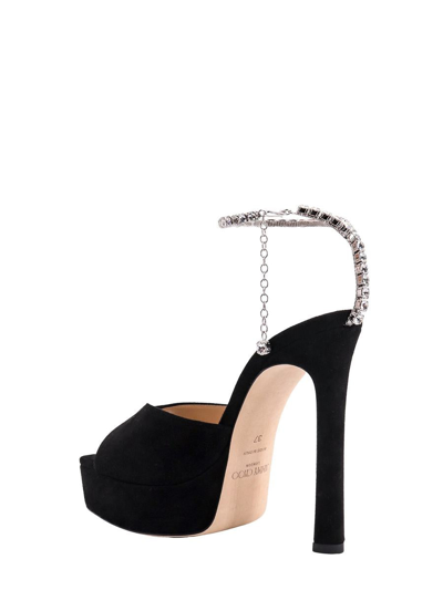 Shop Jimmy Choo Saeda In Black