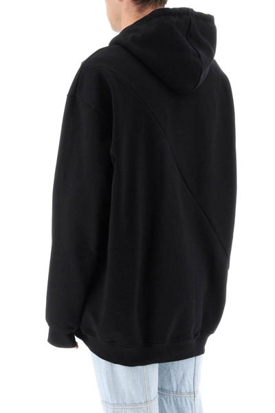 Shop Jordanluca Wool And Mohair Jacquard Sweater In Black