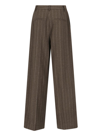 Shop Remain Birger Christensen Remain Trousers In Brown