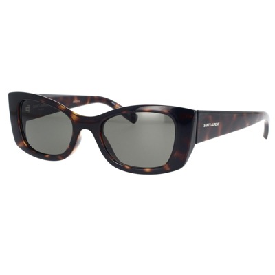 Saint Laurent Eyewear Sunglasses In Havana