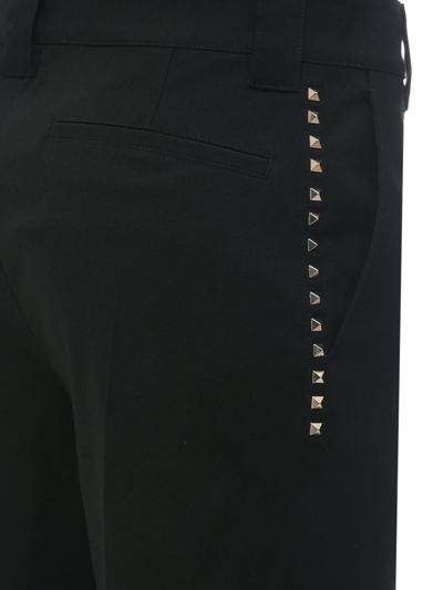 Shop Valentino Trouser In Black