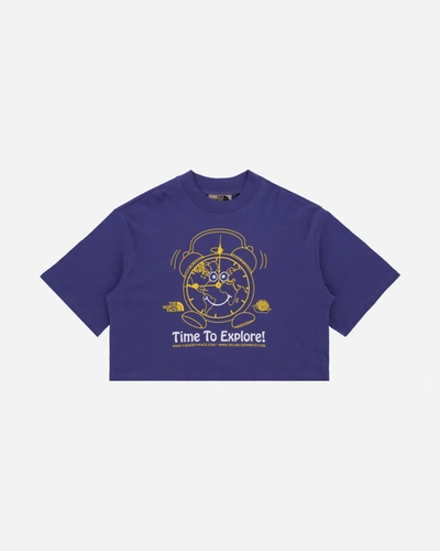 Shop The North Face Project X Online Ceramics Wmns T-shirt Cave Purple In Blue