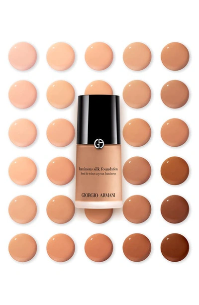 Shop Armani Beauty Luminous Silk Natural Glow Foundation, 0.6 oz In 4.75 Light/pink