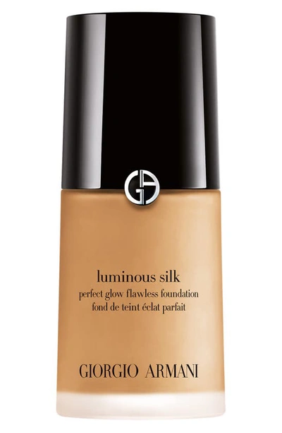 Shop Armani Beauty Luminous Silk Natural Glow Foundation, 1 oz In 7.75 Tan/golden