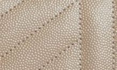 Shop Saint Laurent Small Envelope Calfskin Leather Shoulder Bag In Greyish Brown