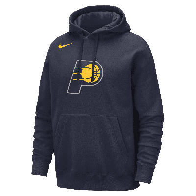 Shop Nike Indiana Pacers Club  Men's Nba Pullover Hoodie In Blue