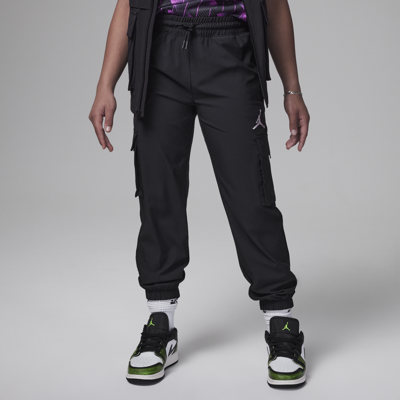 Jordan Post Up Cargo Pants Big Kids Pants In Black