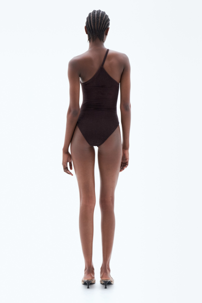 Shop Filippa K Asymmetric Swimsuit