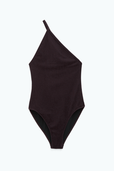 Shop Filippa K Asymmetric Swimsuit