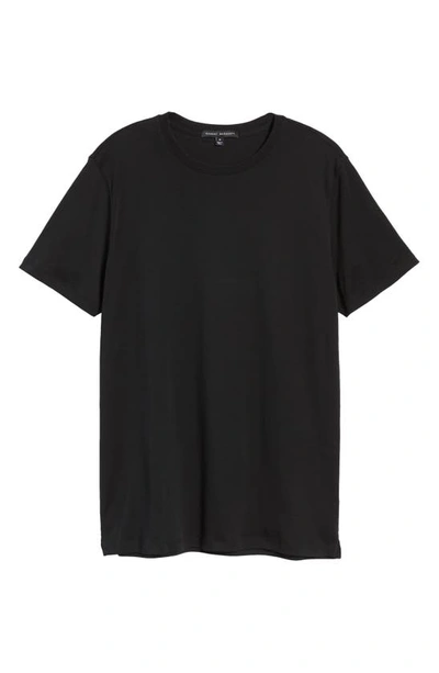 Shop Robert Barakett Georgia Pima Cotton T-shirt In Black