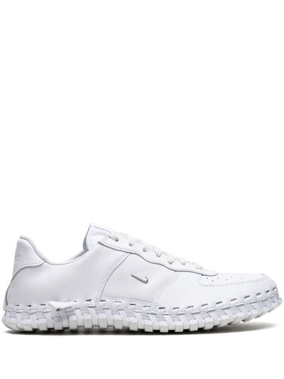 Nike Jacquemus Wmns J Force 1 Low Lx Sneakers White / Metallic Silver In White