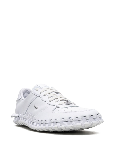 Nike Jacquemus Wmns J Force 1 Low Lx Sneakers White / Metallic Silver In White