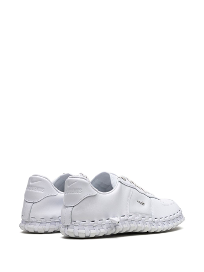 Nike Jacquemus Wmns J Force 1 Low Lx Sneakers White / Metallic Silver In White