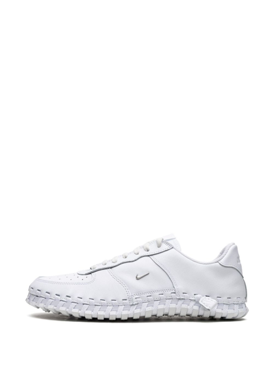 Nike Jacquemus Wmns J Force 1 Low Lx Sneakers White / Metallic Silver In White