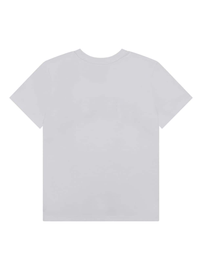Shop Givenchy Logo-patch Short-sleeve T-shirt In White