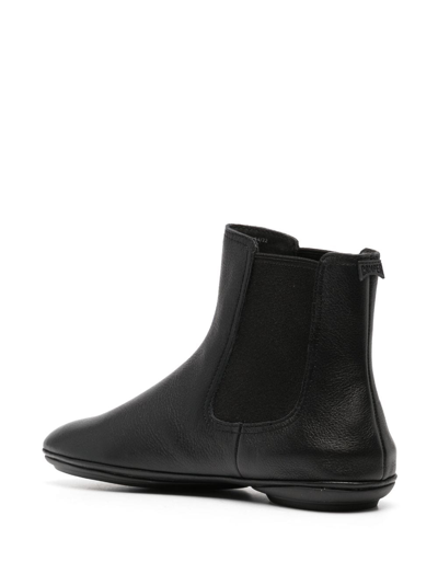 Shop Camper Right Nina Leather Ankle Boots In Black