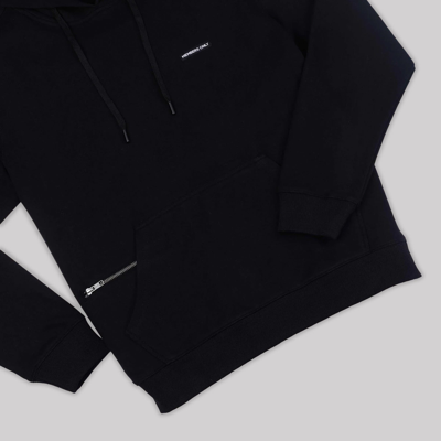 Shop Members Only Men's Logan Hooded Sweatshirt In Black