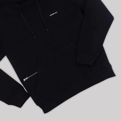 Members Only Men's Logan Hooded Sweatshirt In Black