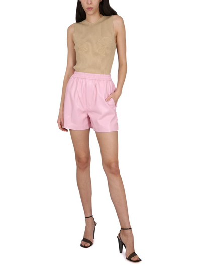 Shop Nanushka Brenna Shorts In Pink