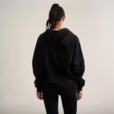 Members Only Women's Austin Zip-up Oversized Hoodie In Black