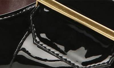 Franco Sarto Tahlia Buckle Square Toe Flat In Black