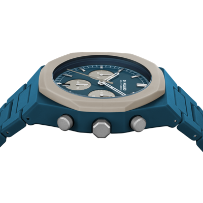 D1 Milano Watch Polychrono 40.5mm In Blue
