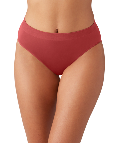 Shop Wacoal Women's B-smooth High-cut Brief Underwear 834175 In Garnet Rose