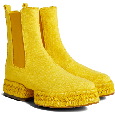Shop Camperlab Ankle Boots For Men In Yellow