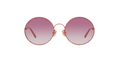 Shop Chloé Unisex Sunglass Cc0016s In Purple