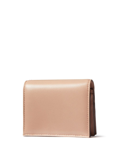 Shop Valentino Small Roman Stud Wallet In Pink