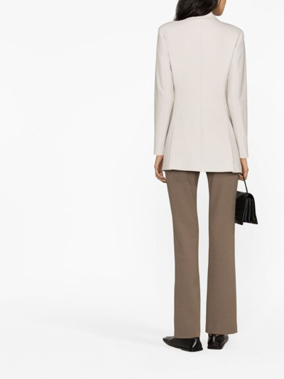 Fabiana Filippi Single-breasted Blazer In Neutrals